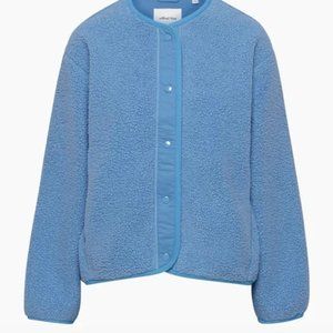 Aritzia Sherpa Liner Jacket Azurine Blue (Large)